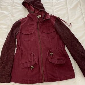 Maroon Charlotte Russe jacket